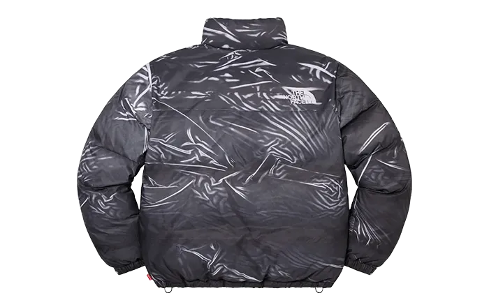 Supreme The North Face Printed Nuptse Jacket Black