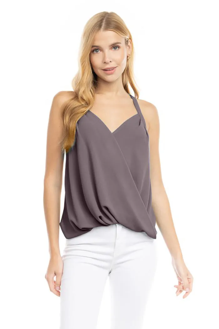 Surplice Tank Top