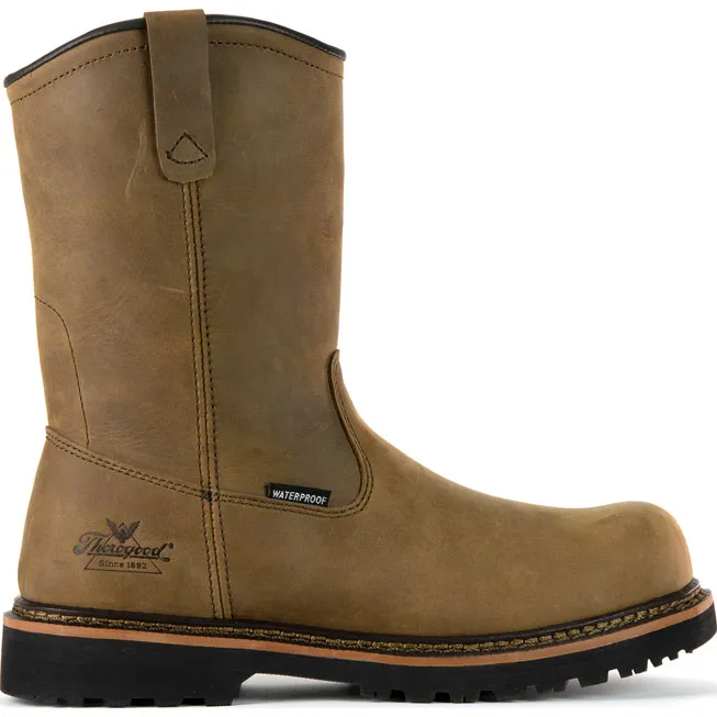 Thorogood V-Series Men's 11-Inch Composite Toe Electrical Hazard Waterproof Pull-On Work Boot