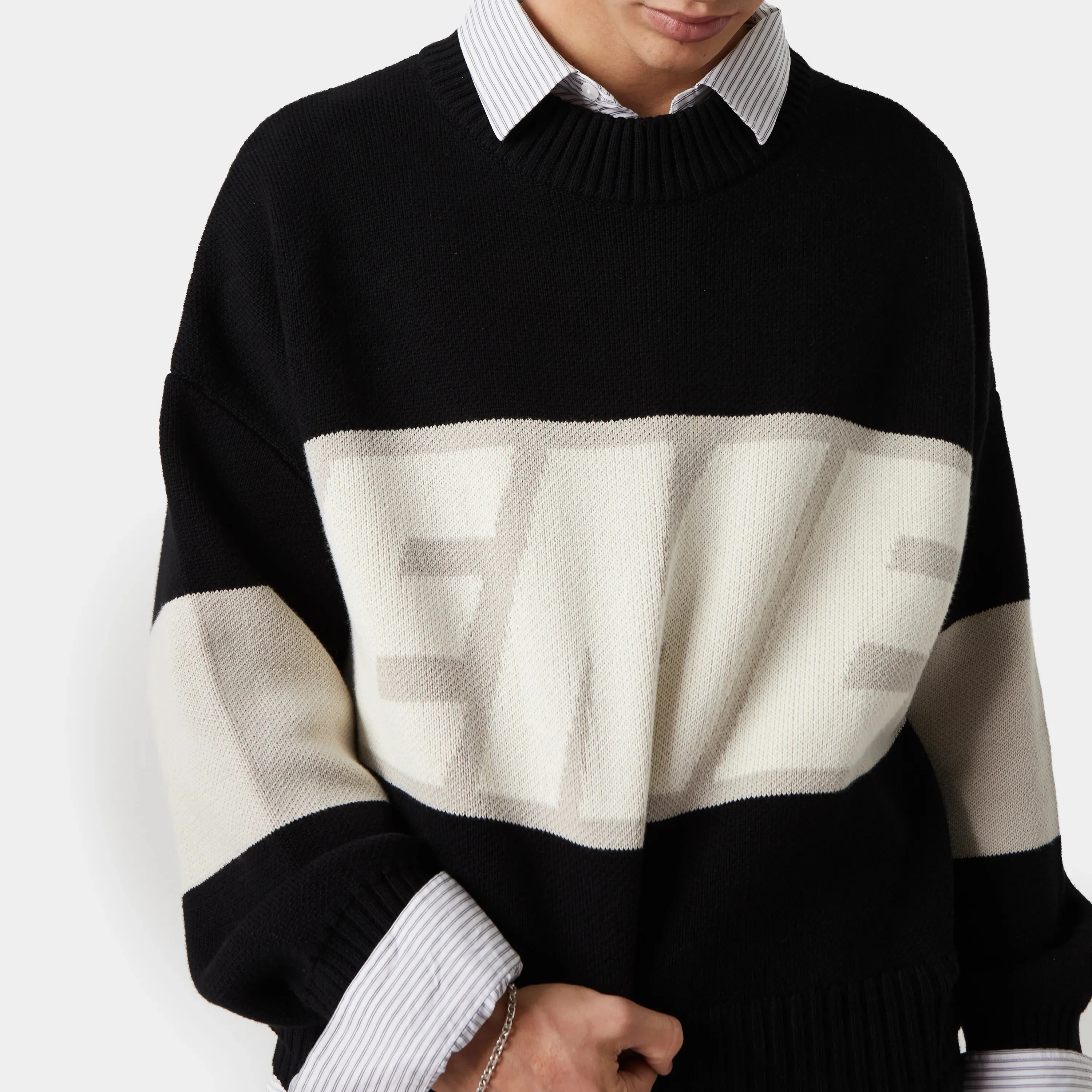 Thrill Shadow Knit Sweater