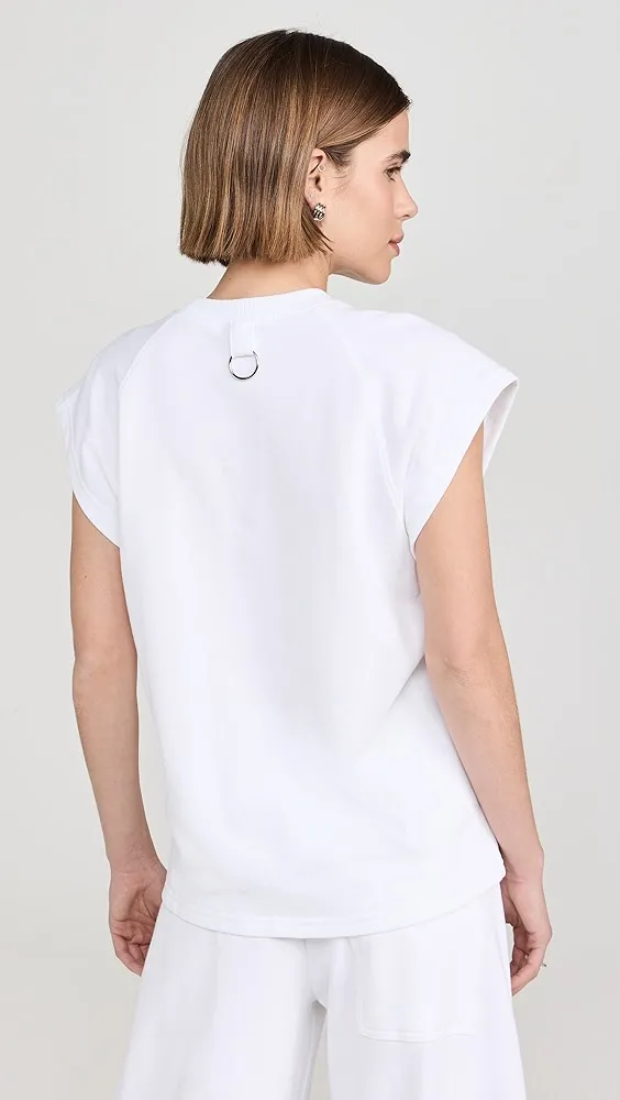 Tibi   Summer Sweatshirting Sleeveless Easy Top 