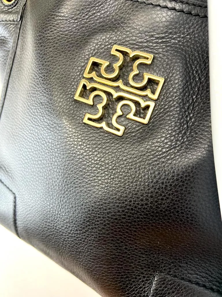 TORY BURCH MCGRAW LEATHER CHAIN LINK SHOULDER BAG