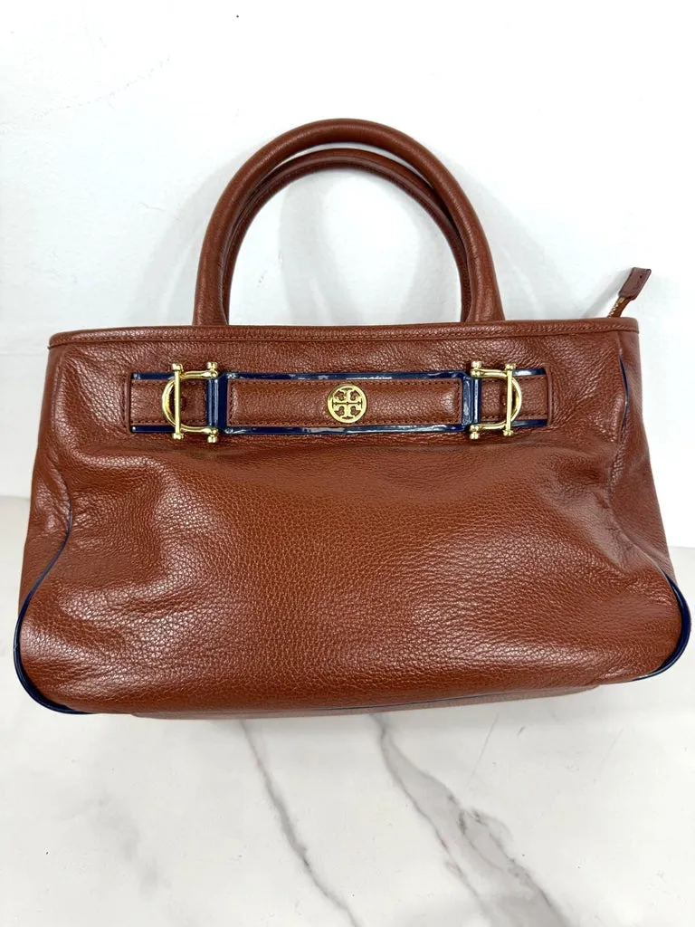 TORY BURCH SIENNA ROBINSON LEATHER SHOULDER BAG