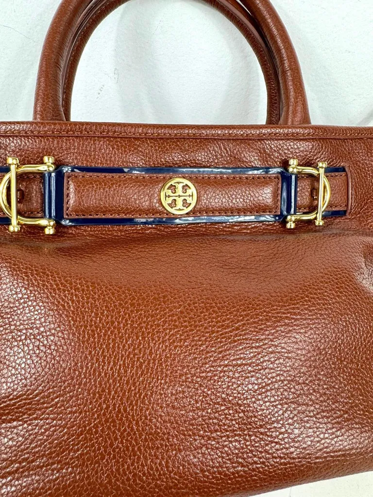 TORY BURCH SIENNA ROBINSON LEATHER SHOULDER BAG