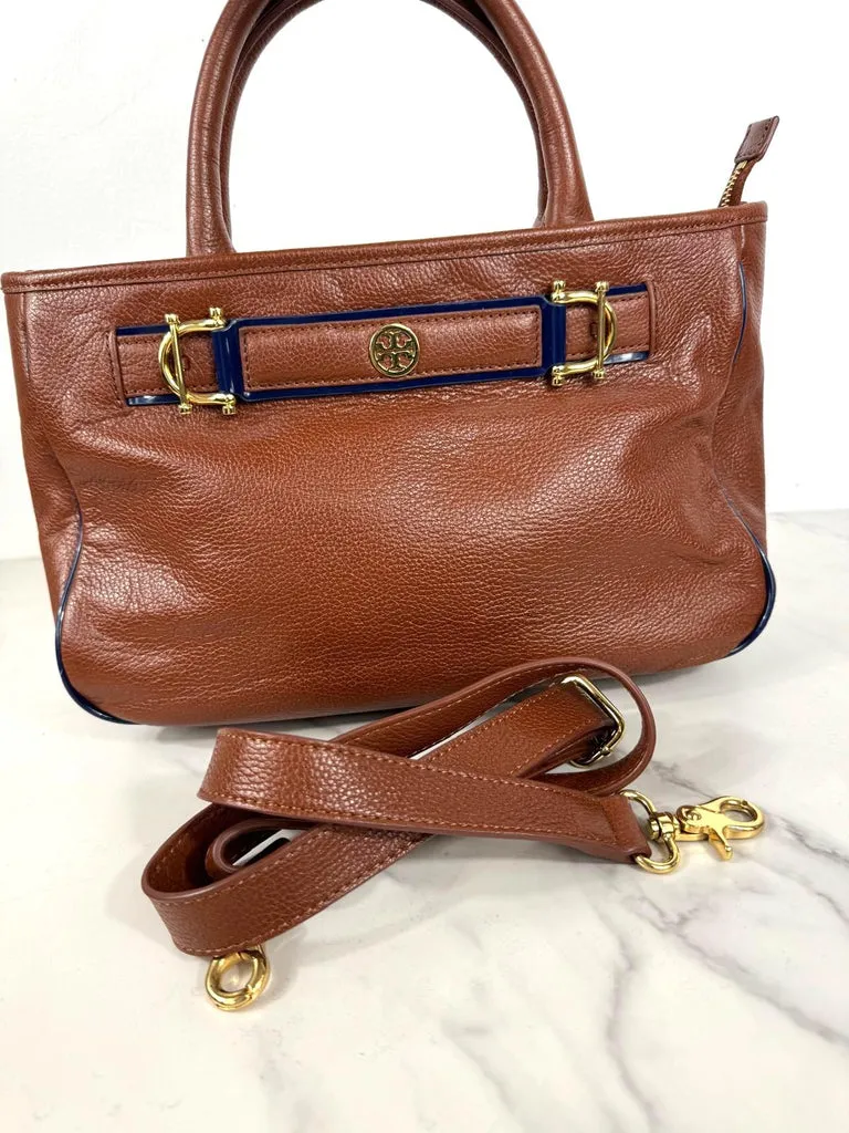 TORY BURCH SIENNA ROBINSON LEATHER SHOULDER BAG