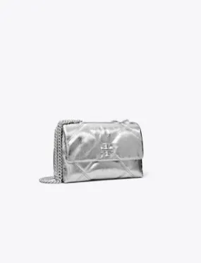 Tory Burch Small Kira Metallic Diamond Quilt Convertible Shoulder Bag