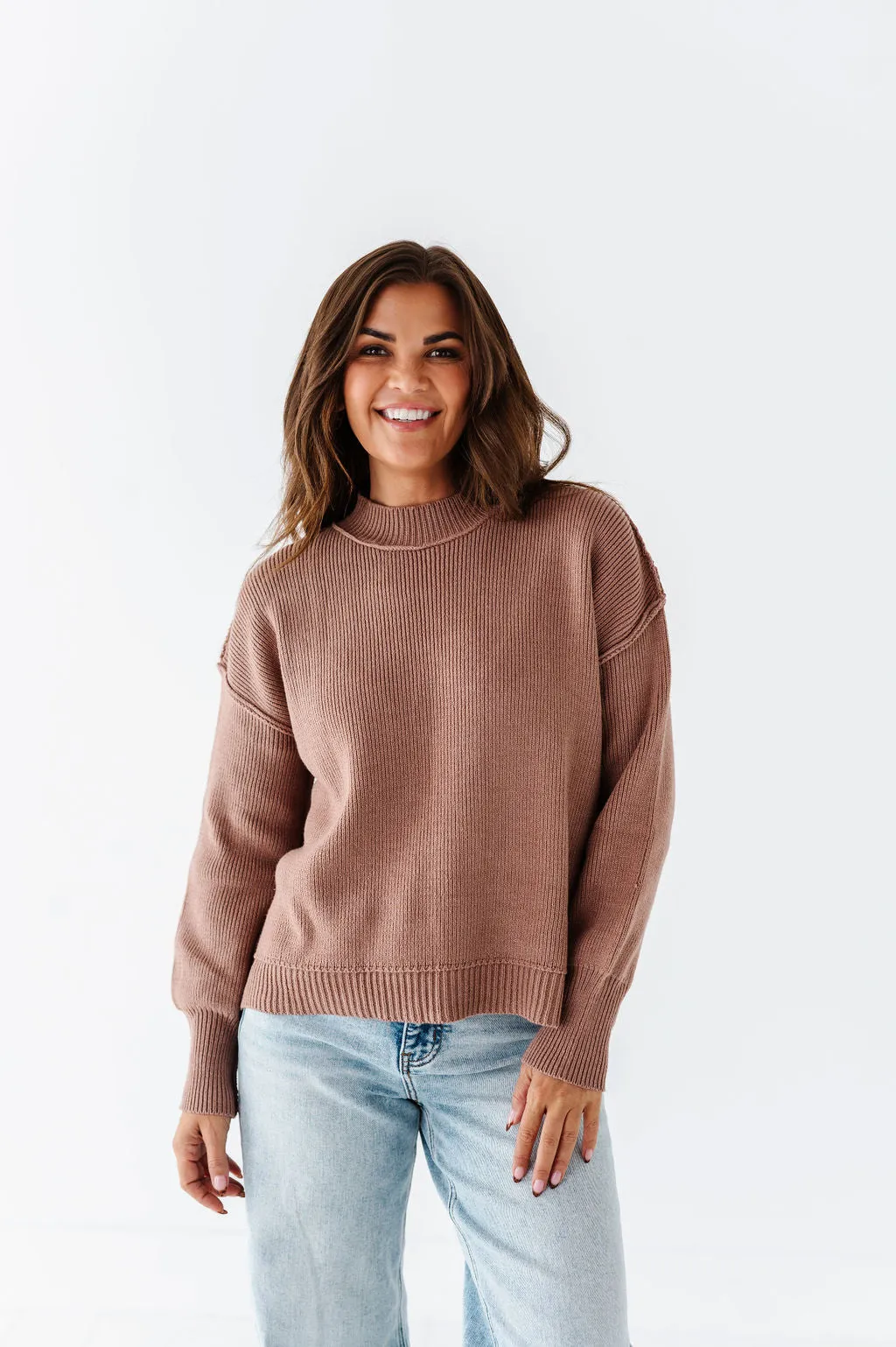 Tristan Drop Shoulder Sweater