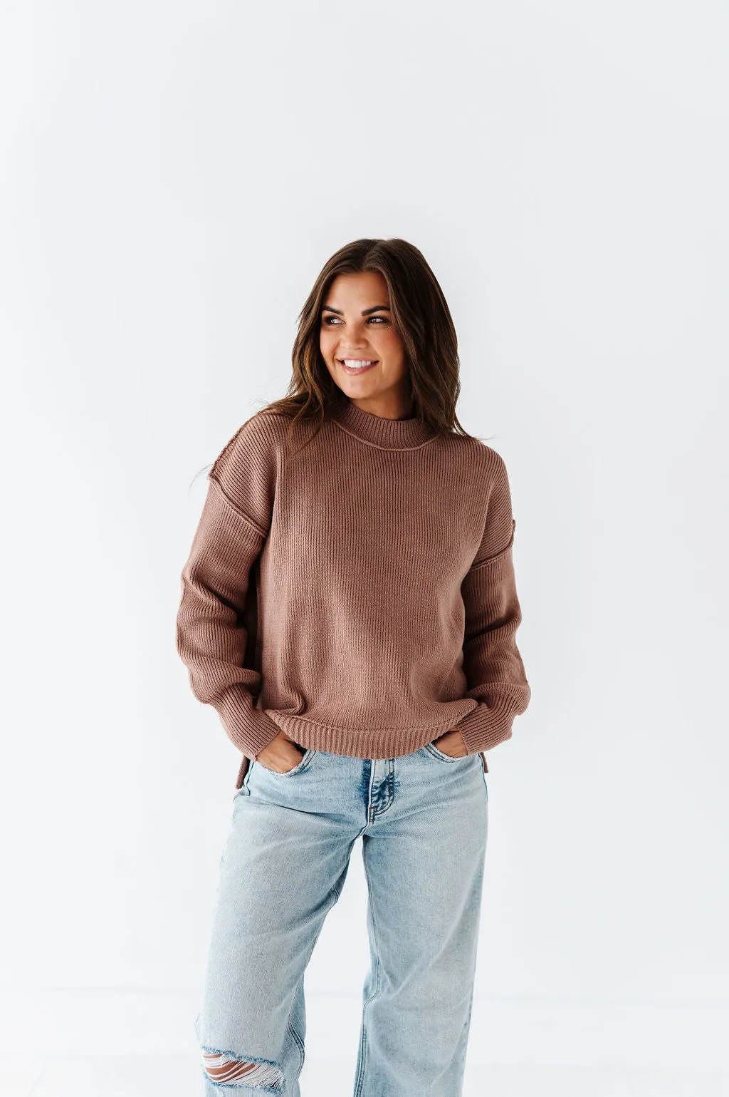 Tristan Drop Shoulder Sweater