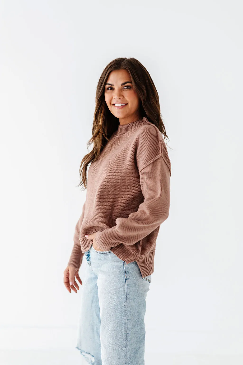 Tristan Drop Shoulder Sweater