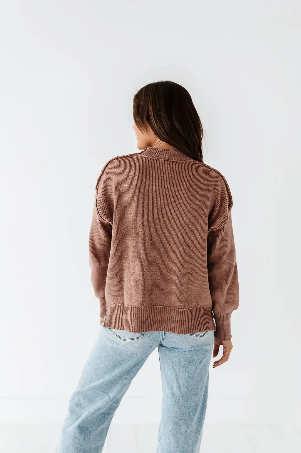 Tristan Drop Shoulder Sweater