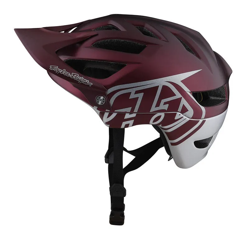 Troy Lee Designs A1 MIPS MTB Helmet - Classic - Wine - 2022