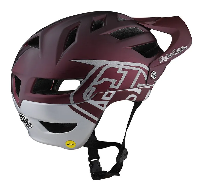 Troy Lee Designs A1 MIPS MTB Helmet - Classic - Wine - 2022