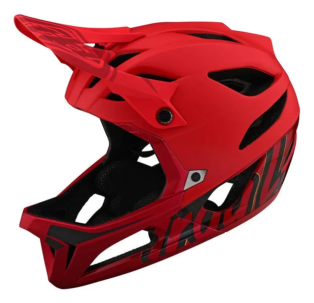 Troy Lee Designs Stage Full Face Helmet - MIPS - Signature - Red - 2023