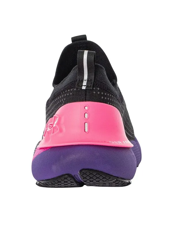 Under Armour HOVR Phantom 3 SE Storm Trainers - Black / Metro Purple