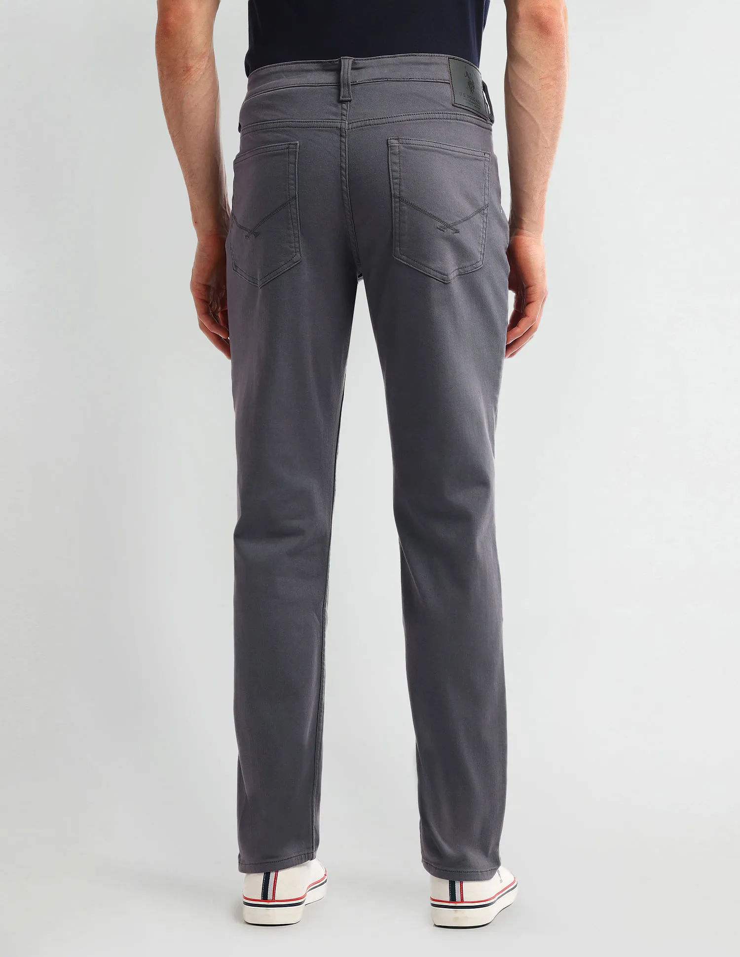 U.S. Polo Assn. Denim Co. Brandon Slim Fit Grey Jeans