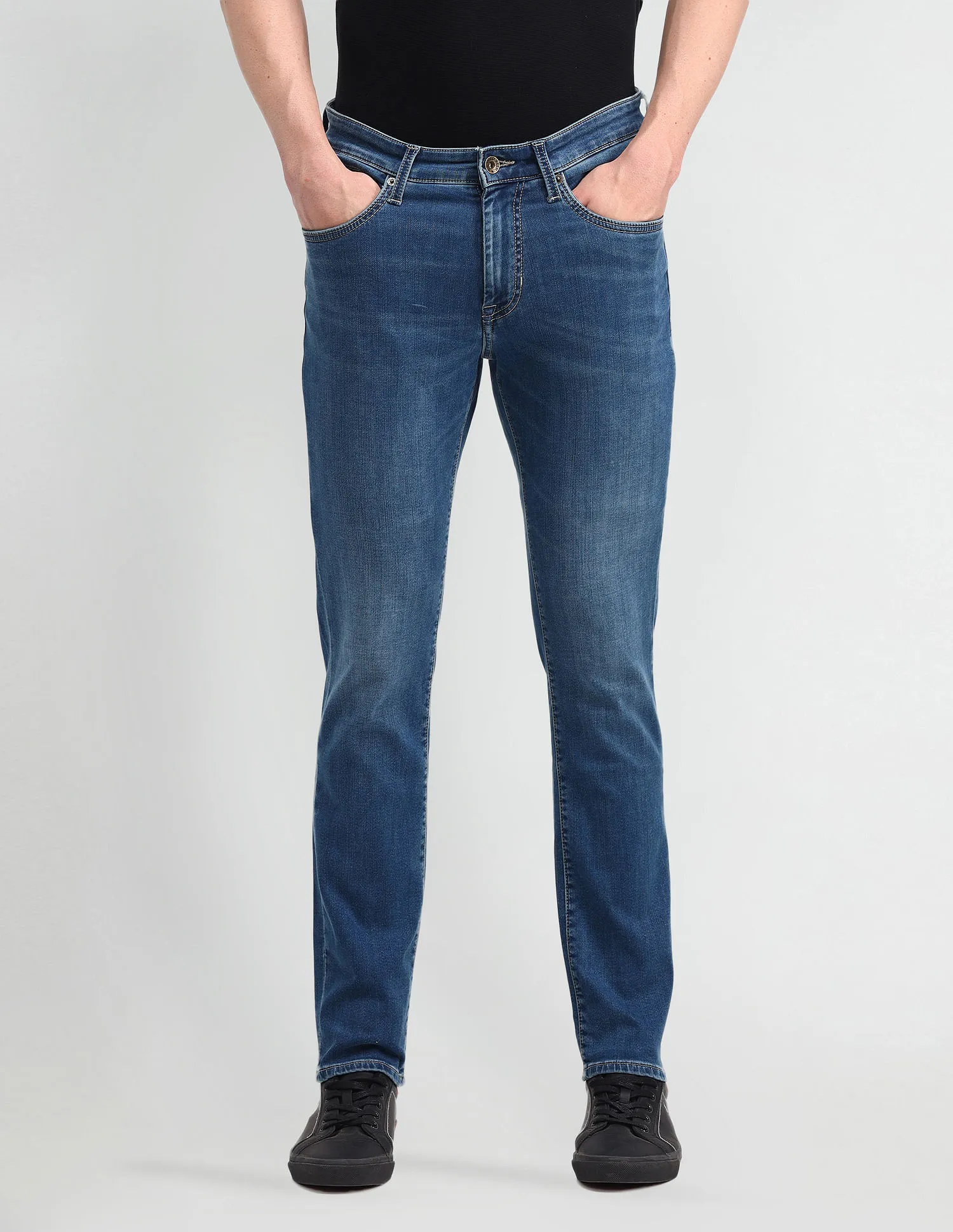 U.S. Polo Assn. Denim Co. Brandon Slim Tapered Fit Blue Jeans