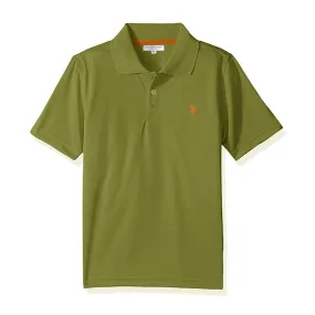 USPA ASSN Men Green Polo