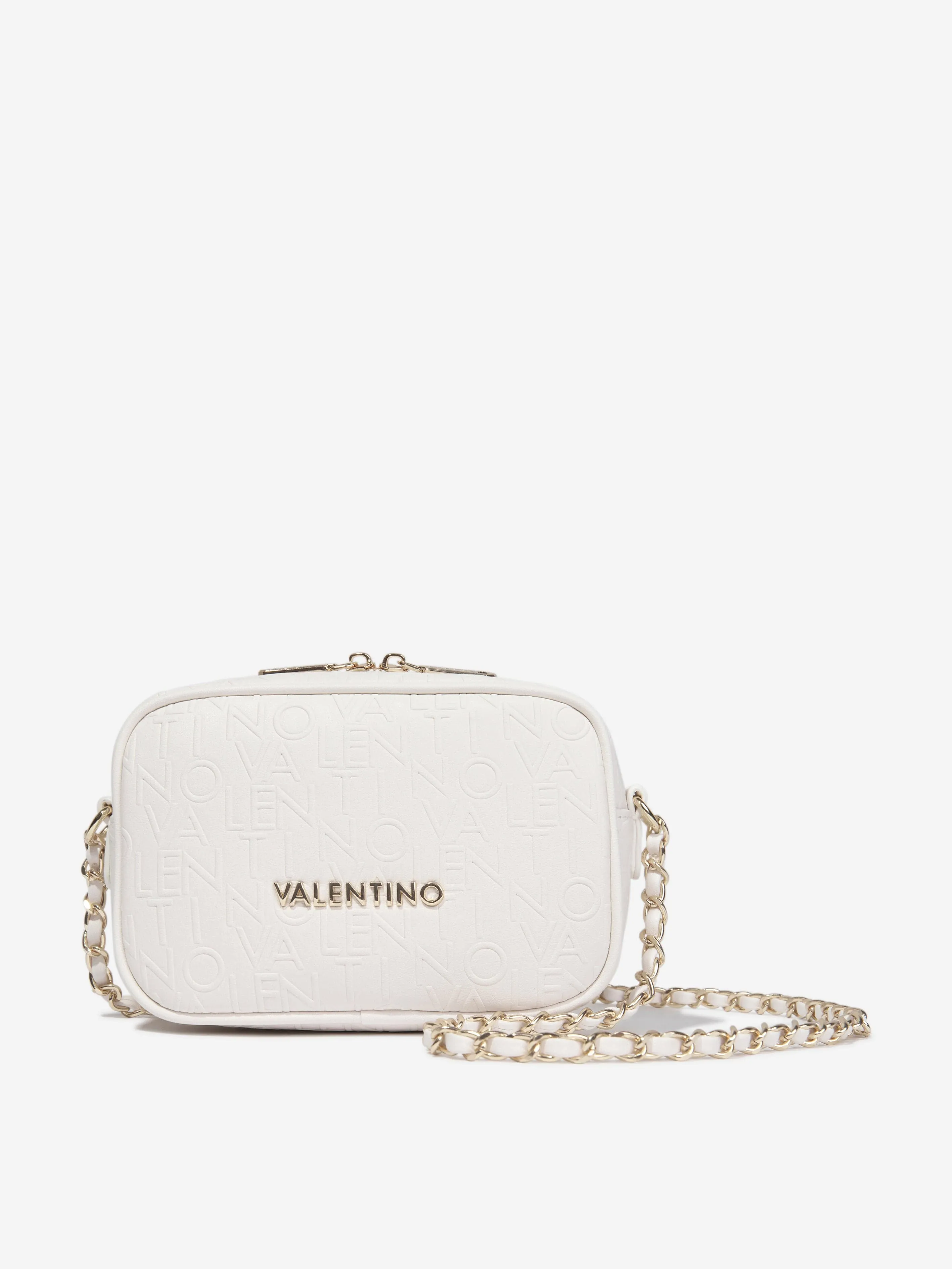 Valentino Girls Relax Camera Bag in White