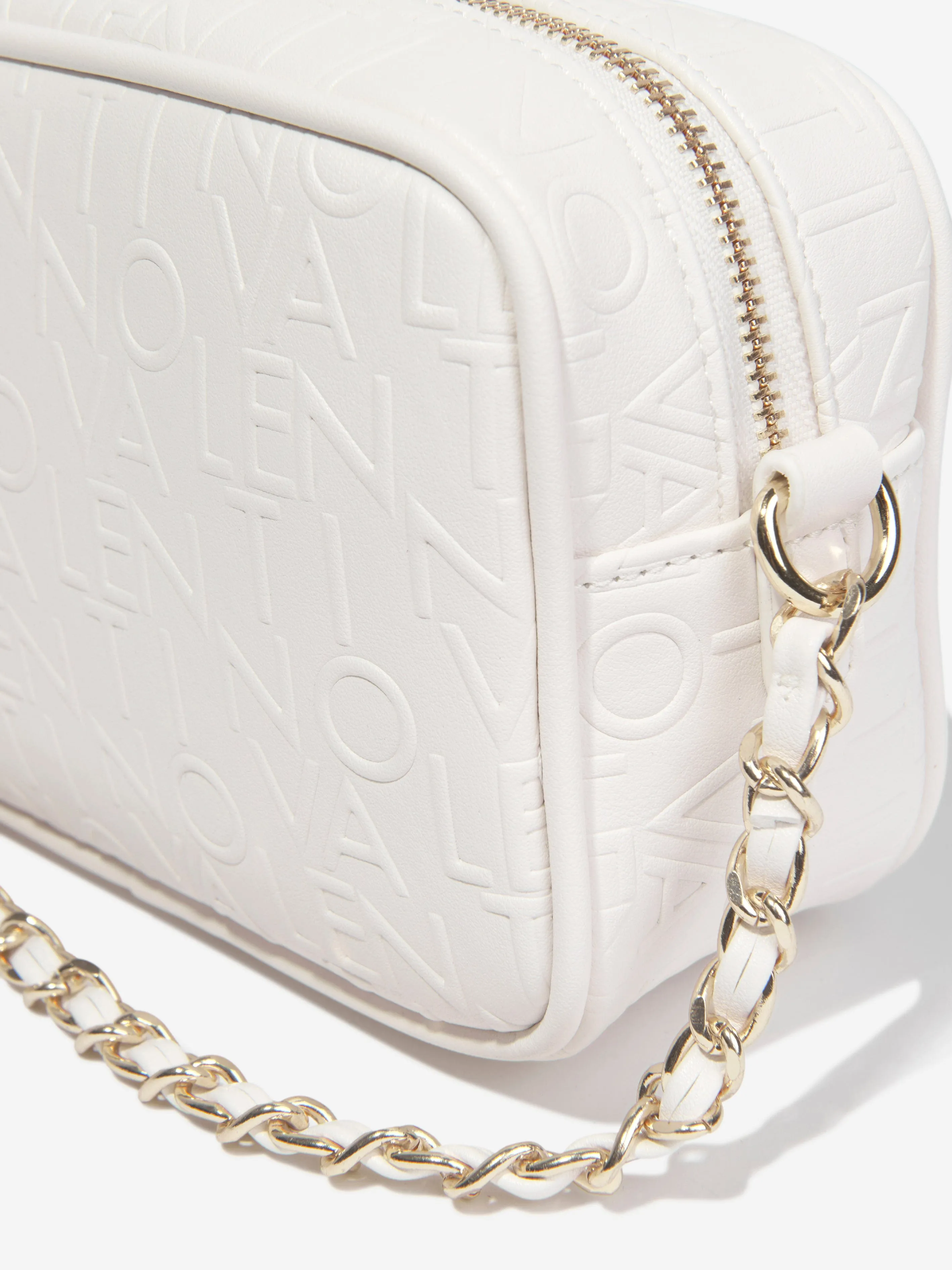 Valentino Girls Relax Camera Bag in White