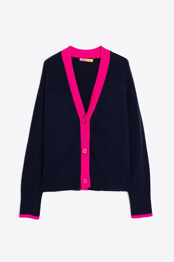 Vilagallo CORTO LANA CASH BLEND CARDIGAN