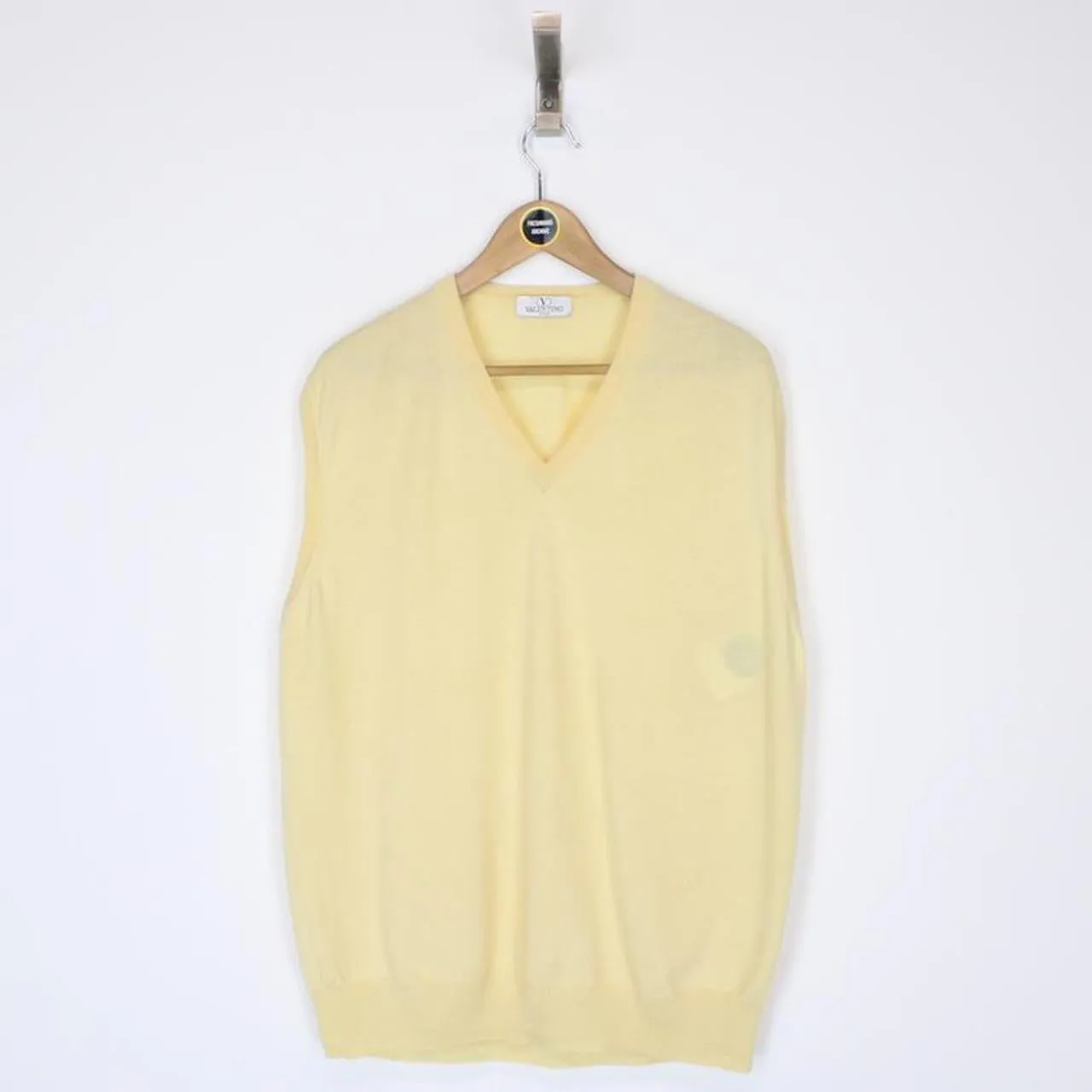 Vintage Valentino Wool Sweater Vest XL