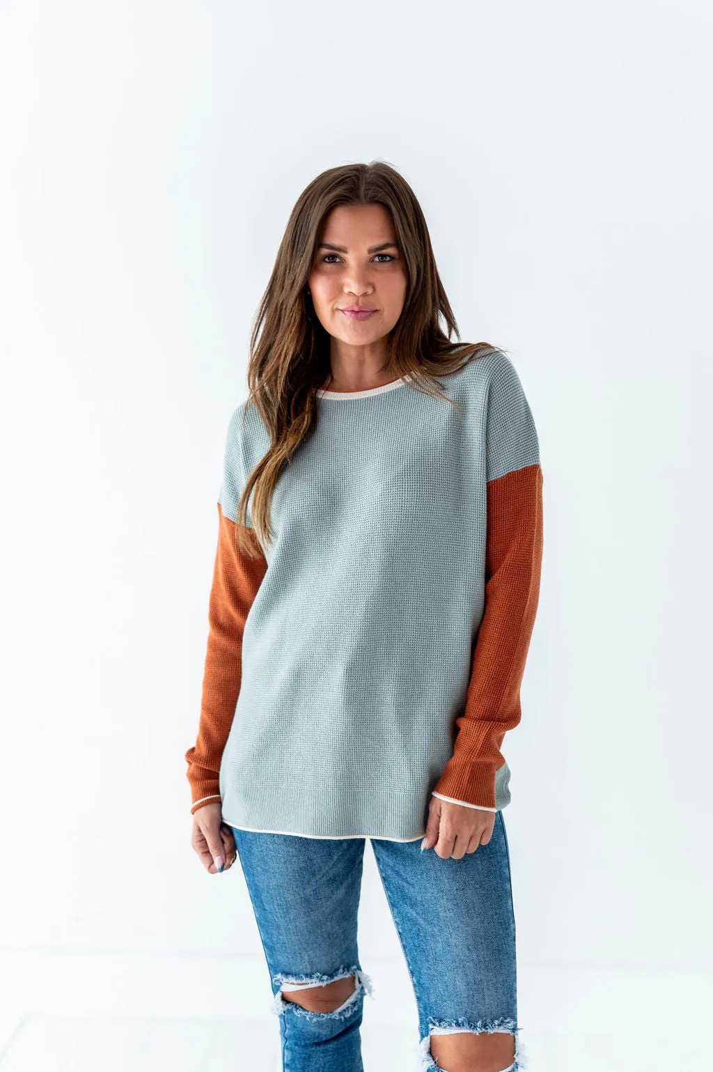 Wesley Colorblock Sweater