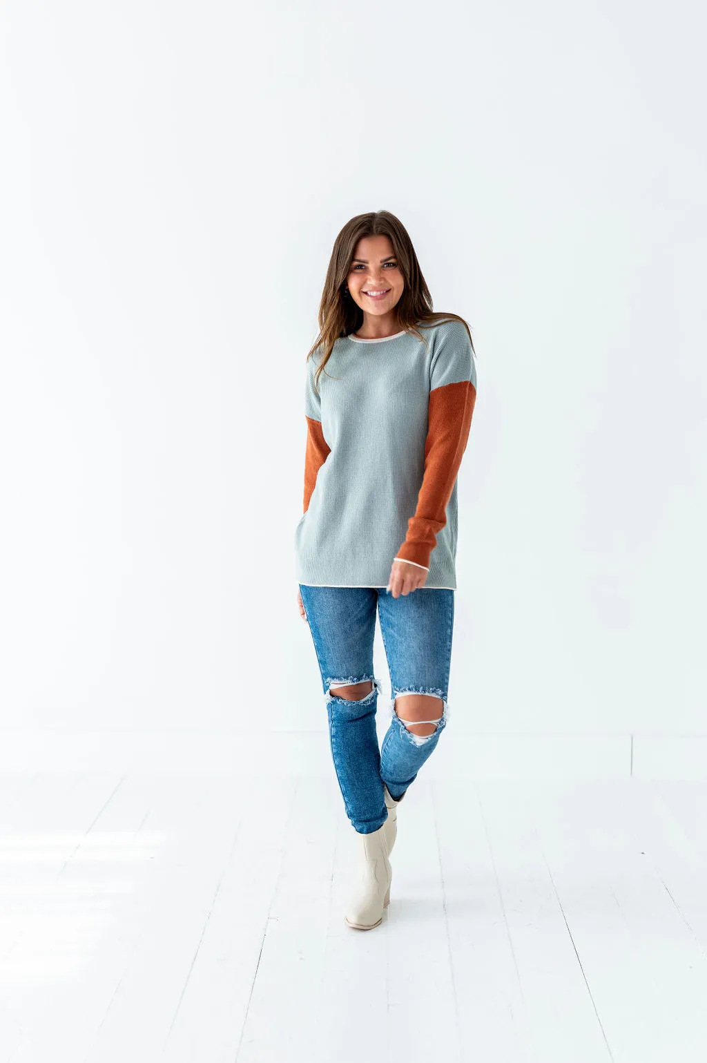 Wesley Colorblock Sweater