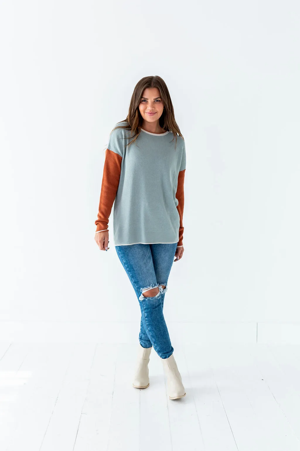 Wesley Colorblock Sweater