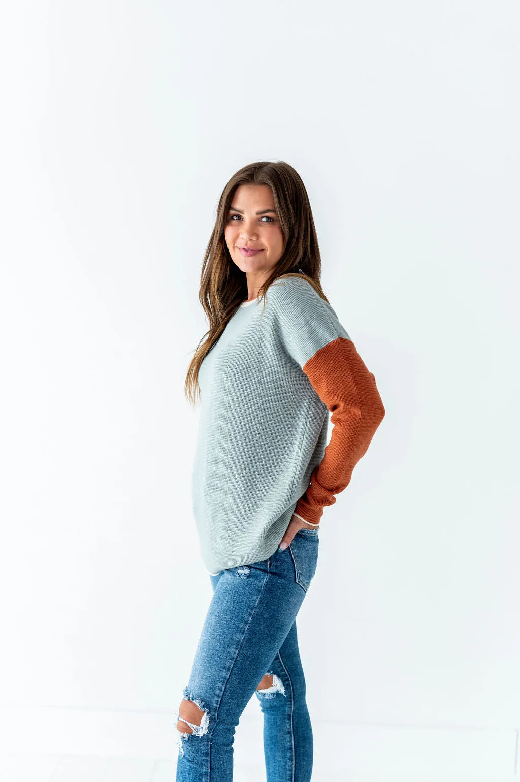 Wesley Colorblock Sweater