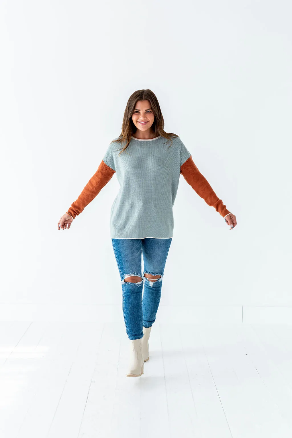 Wesley Colorblock Sweater