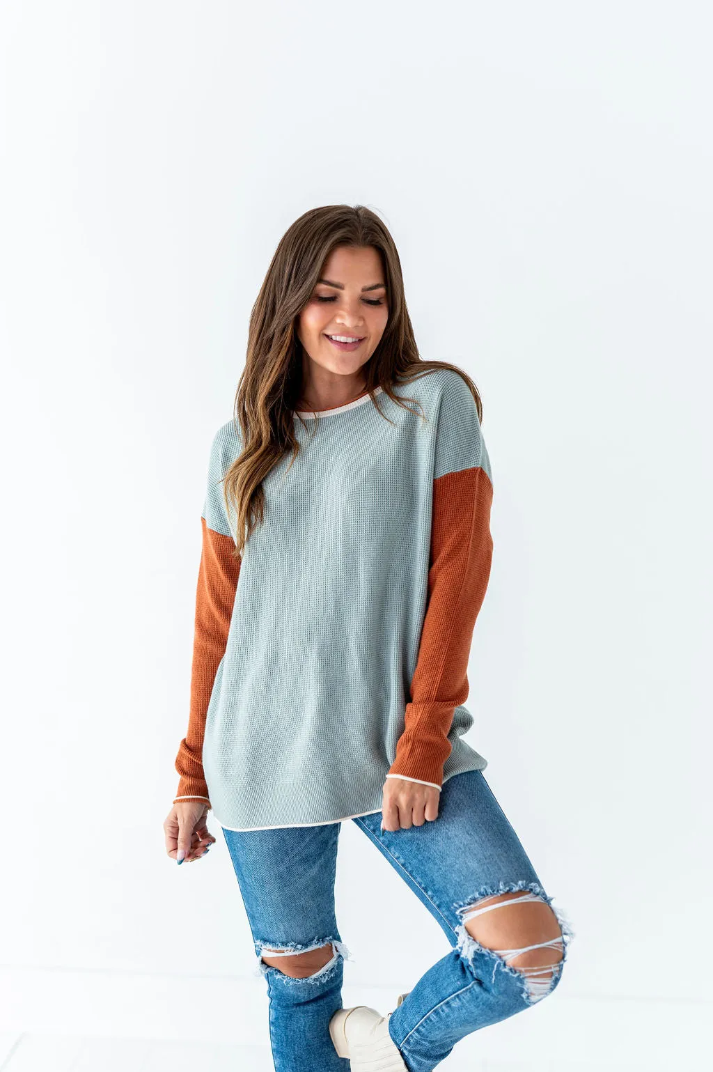 Wesley Colorblock Sweater