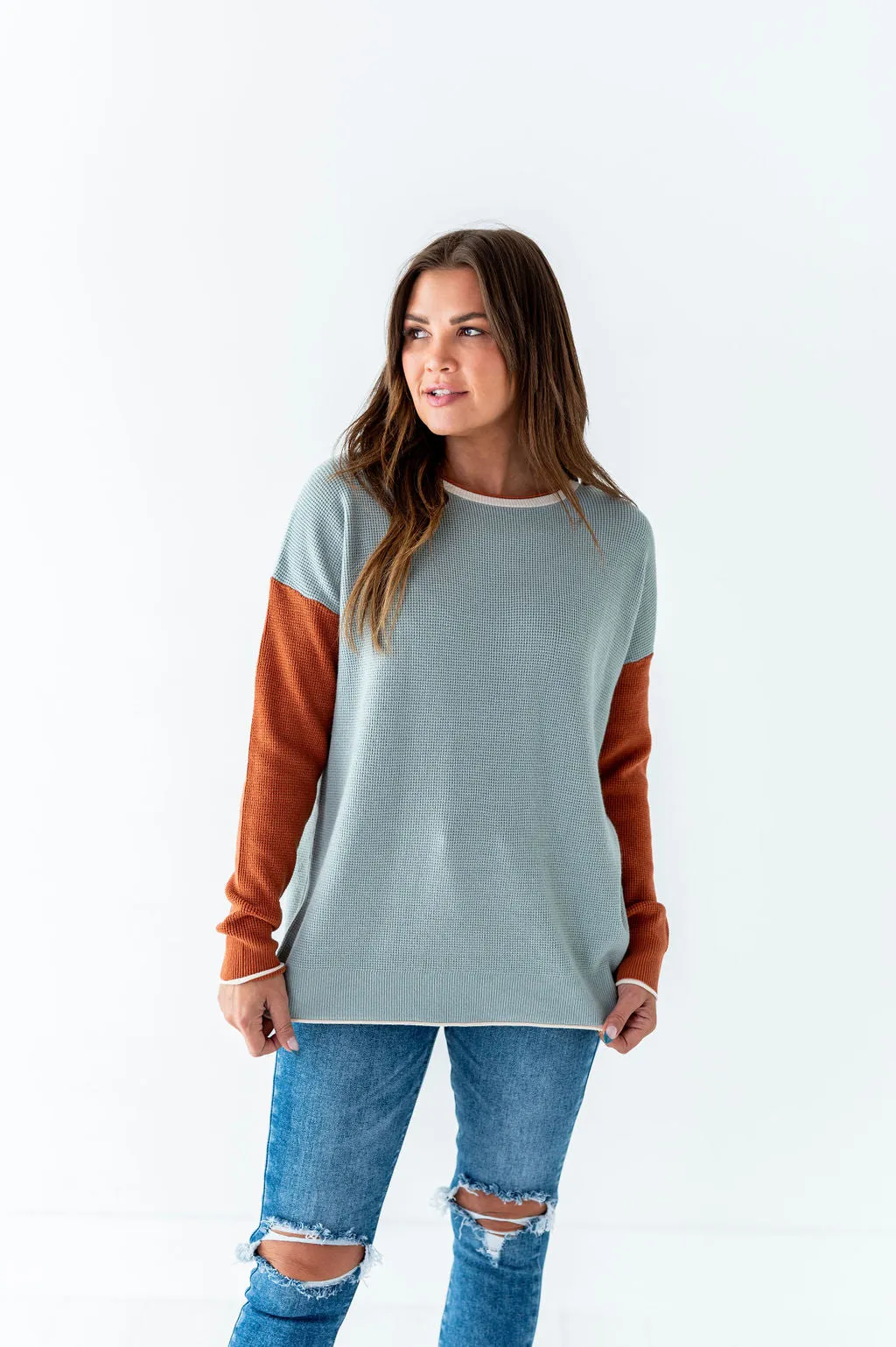 Wesley Colorblock Sweater