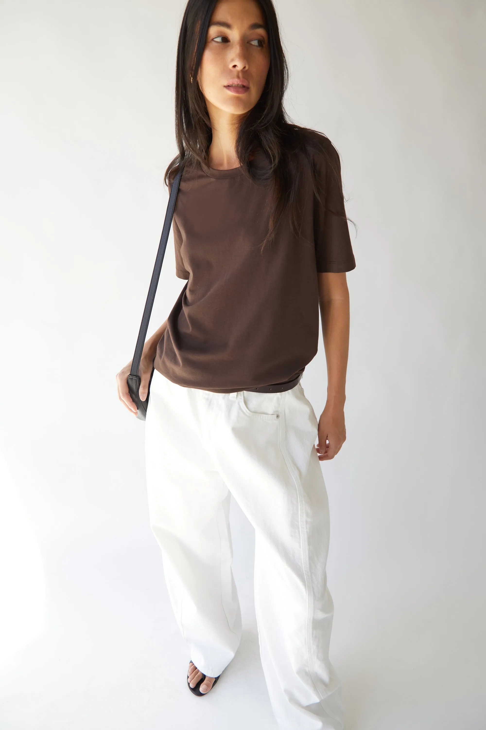 WIDE LEG PANTS WITH TAPER