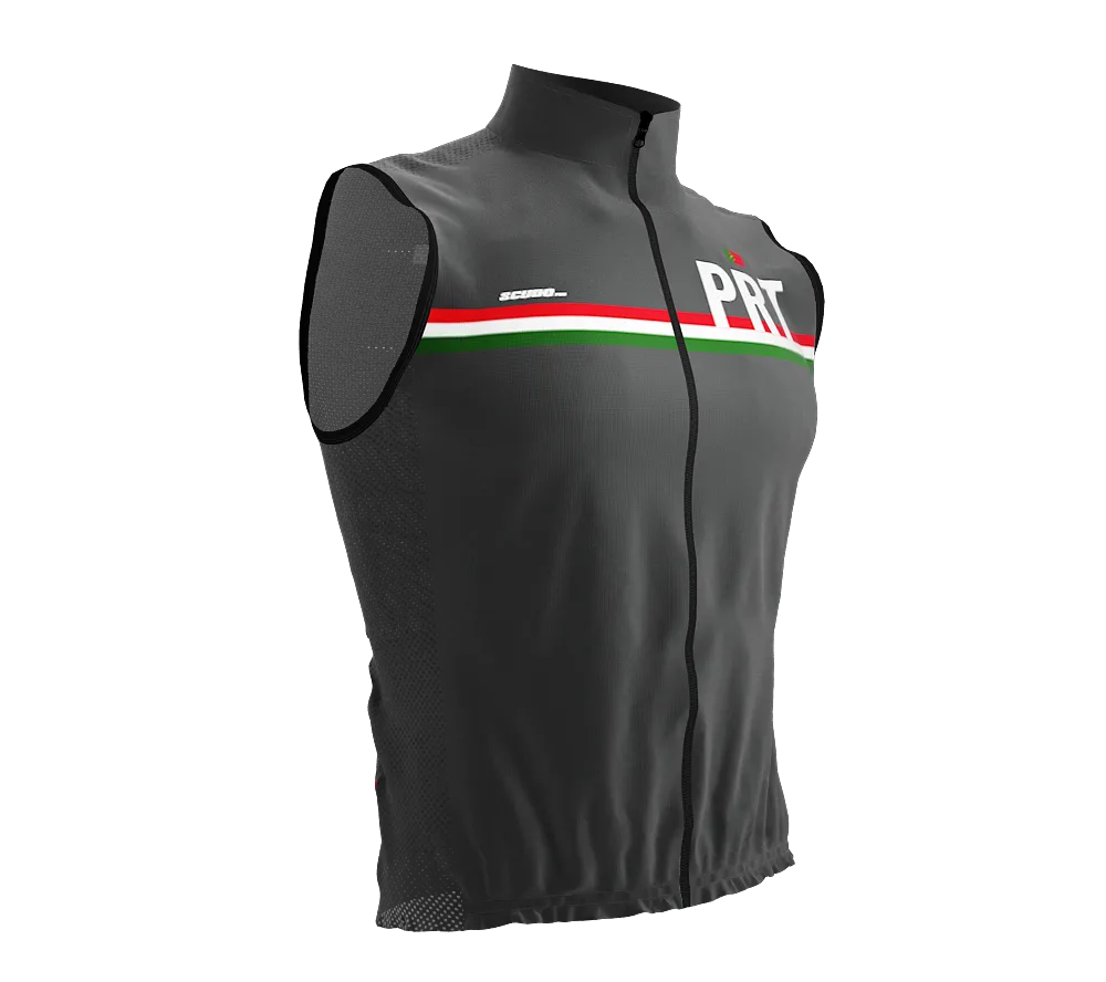 Wind Breaker Cycling Running Sports Vest Portugal Country Code for Men And Women