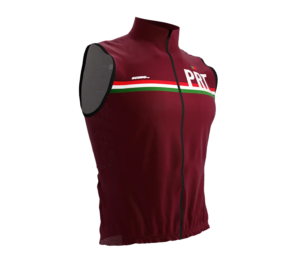 Wind Breaker Cycling Running Sports Vest Portugal Country Code for Men And Women