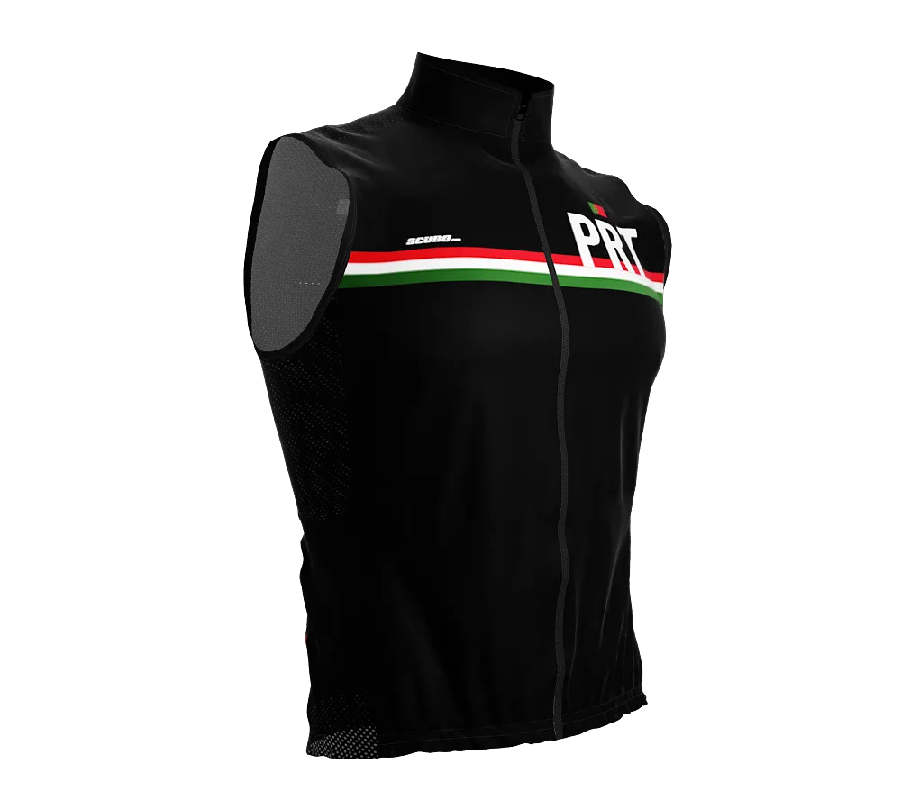 Wind Breaker Cycling Running Sports Vest Portugal Country Code for Men And Women