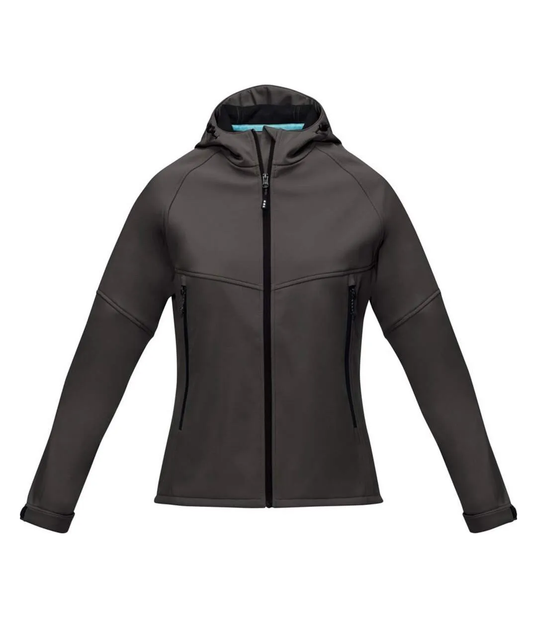 Womens/ladies coltan recycled soft shell jacket storm grey Elevate NXT