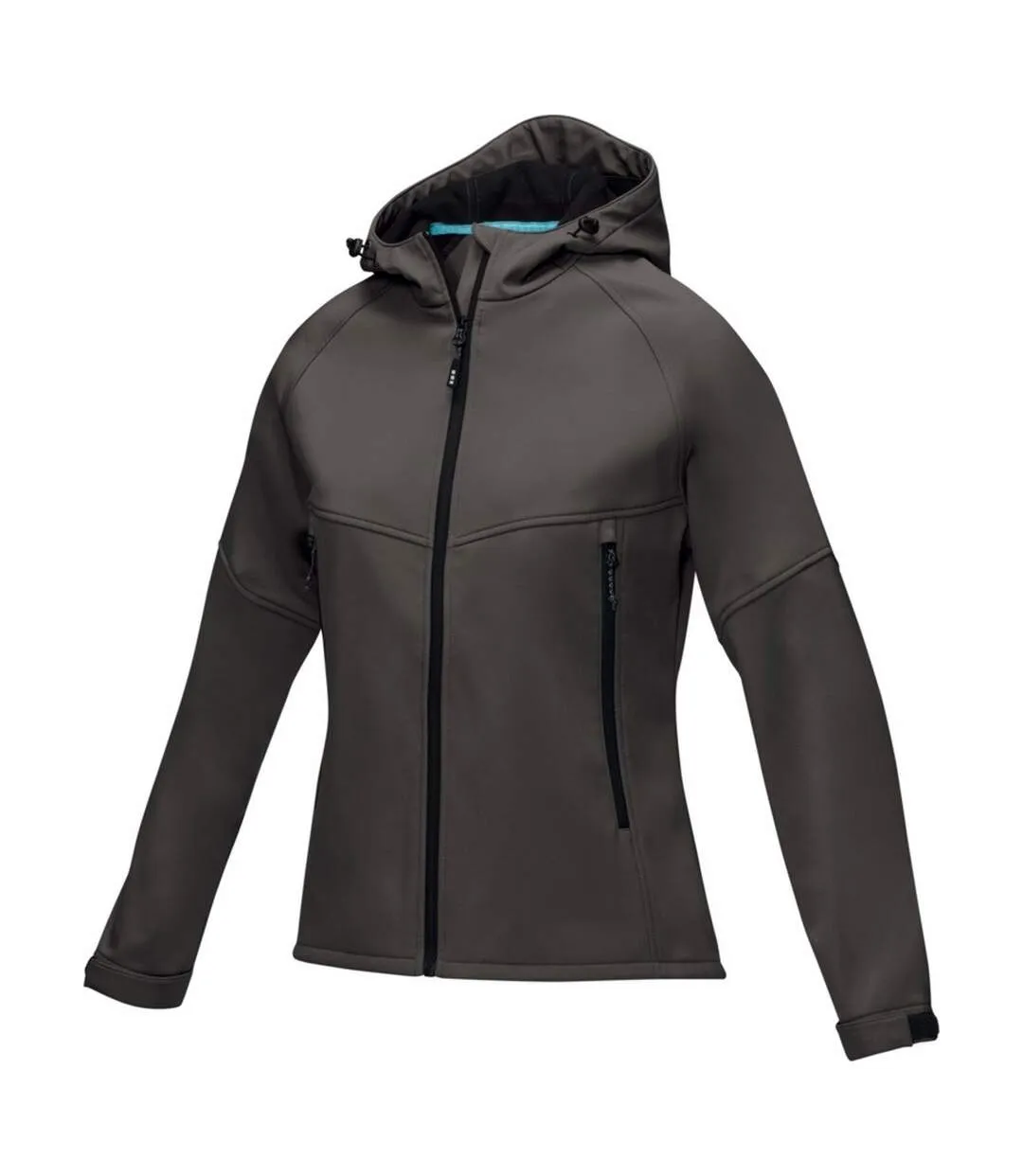 Womens/ladies coltan recycled soft shell jacket storm grey Elevate NXT