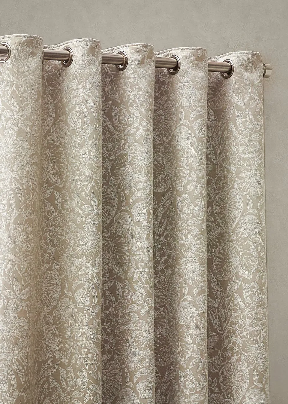 Wylder Nature Bali Botanical Jacquard Eyelet Curtains