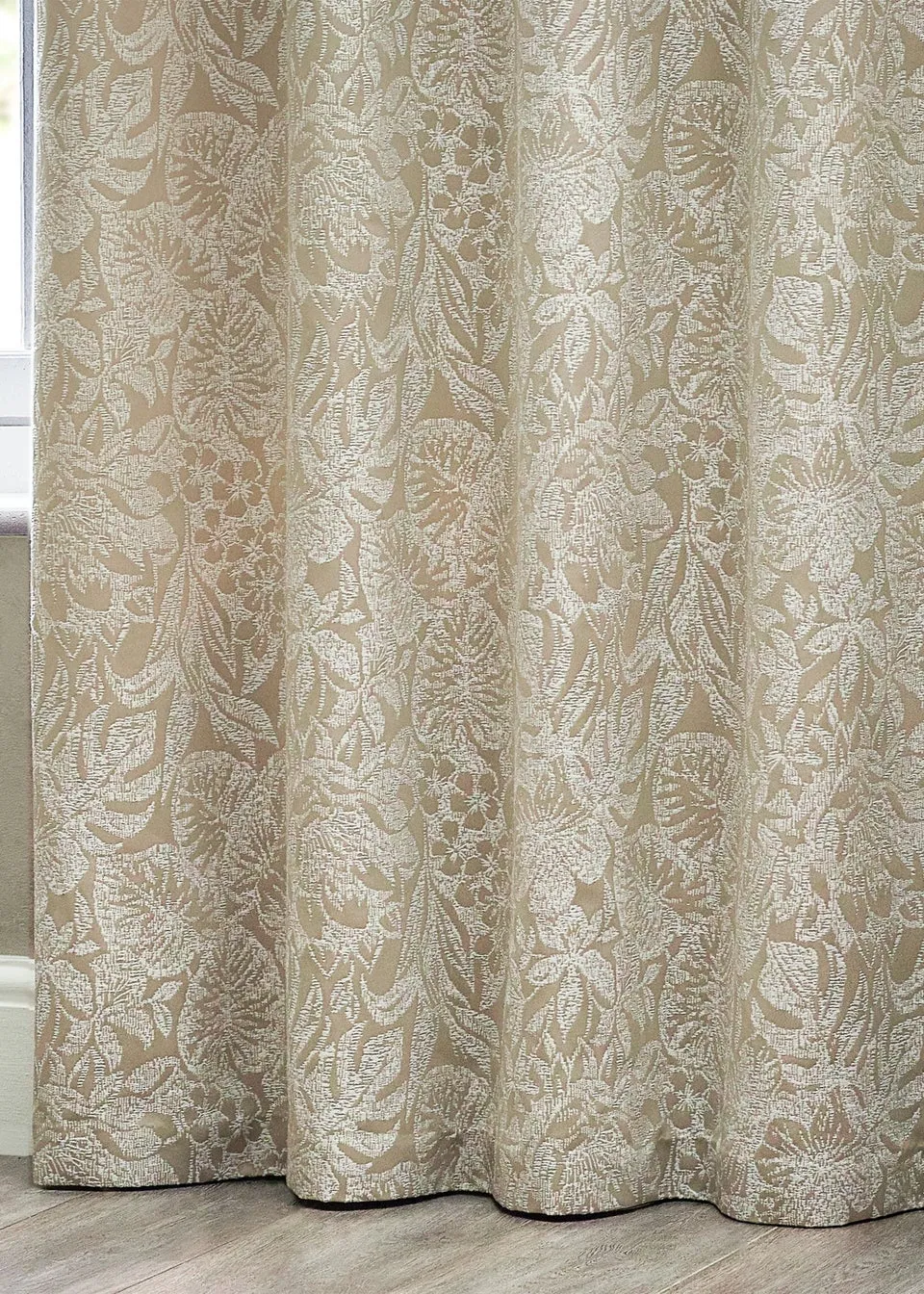 Wylder Nature Bali Botanical Jacquard Eyelet Curtains