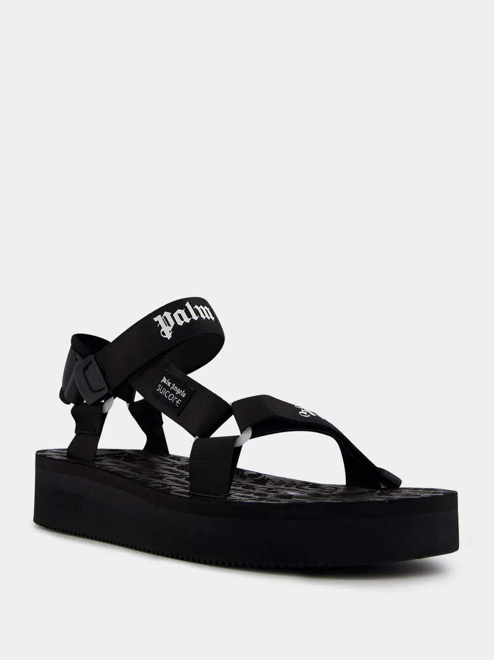 X Suicoke Depa Logo-Print Sandals