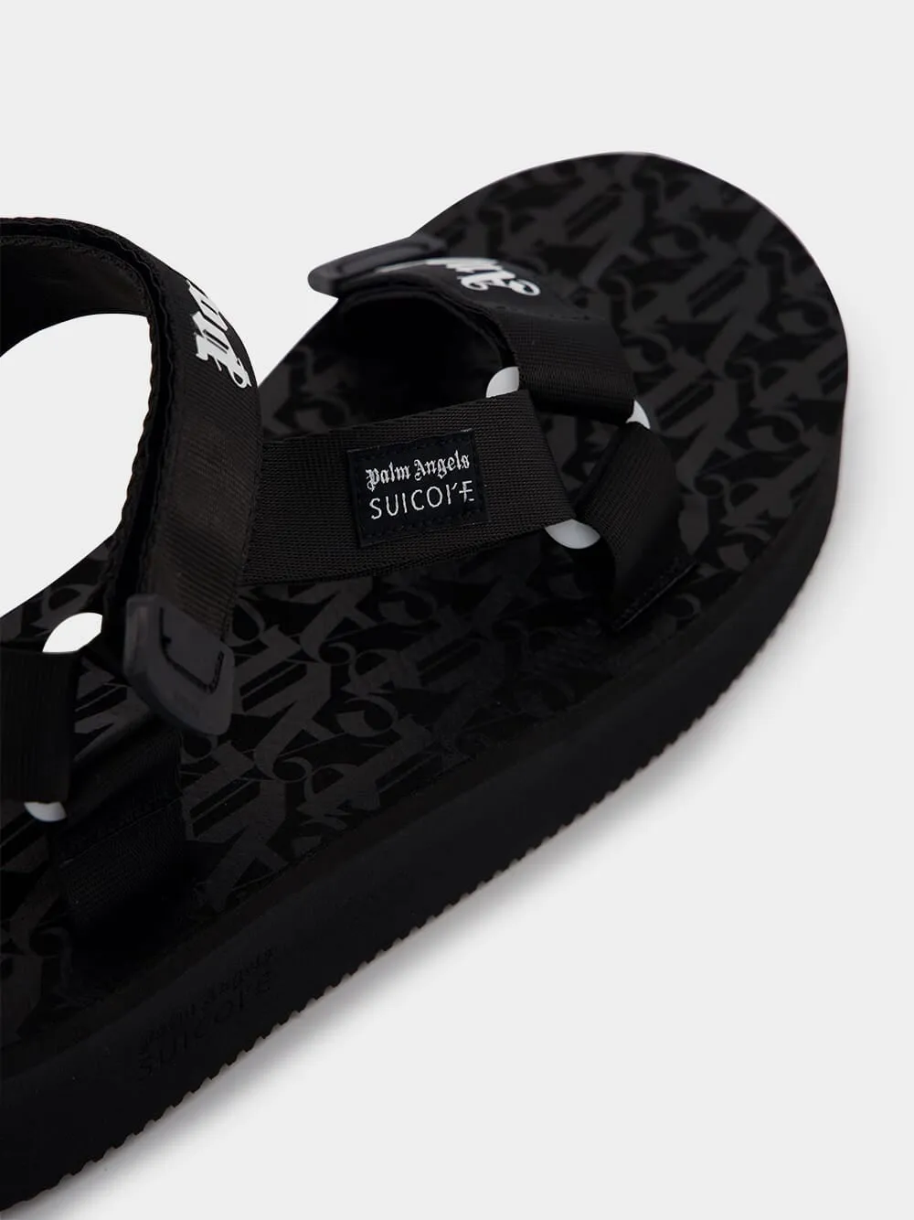 X Suicoke Depa Logo-Print Sandals