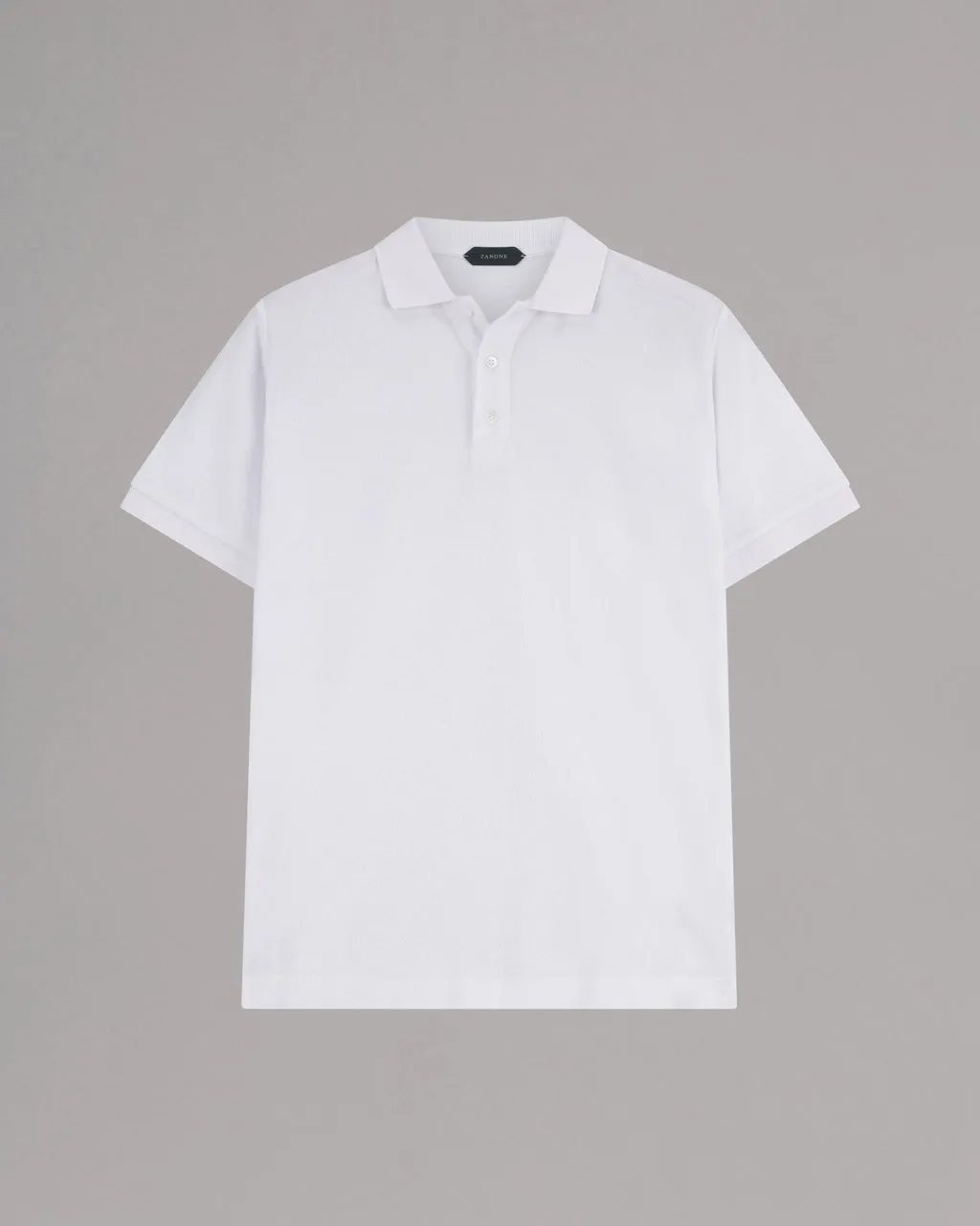 ZANONE Terry Cotton Polo