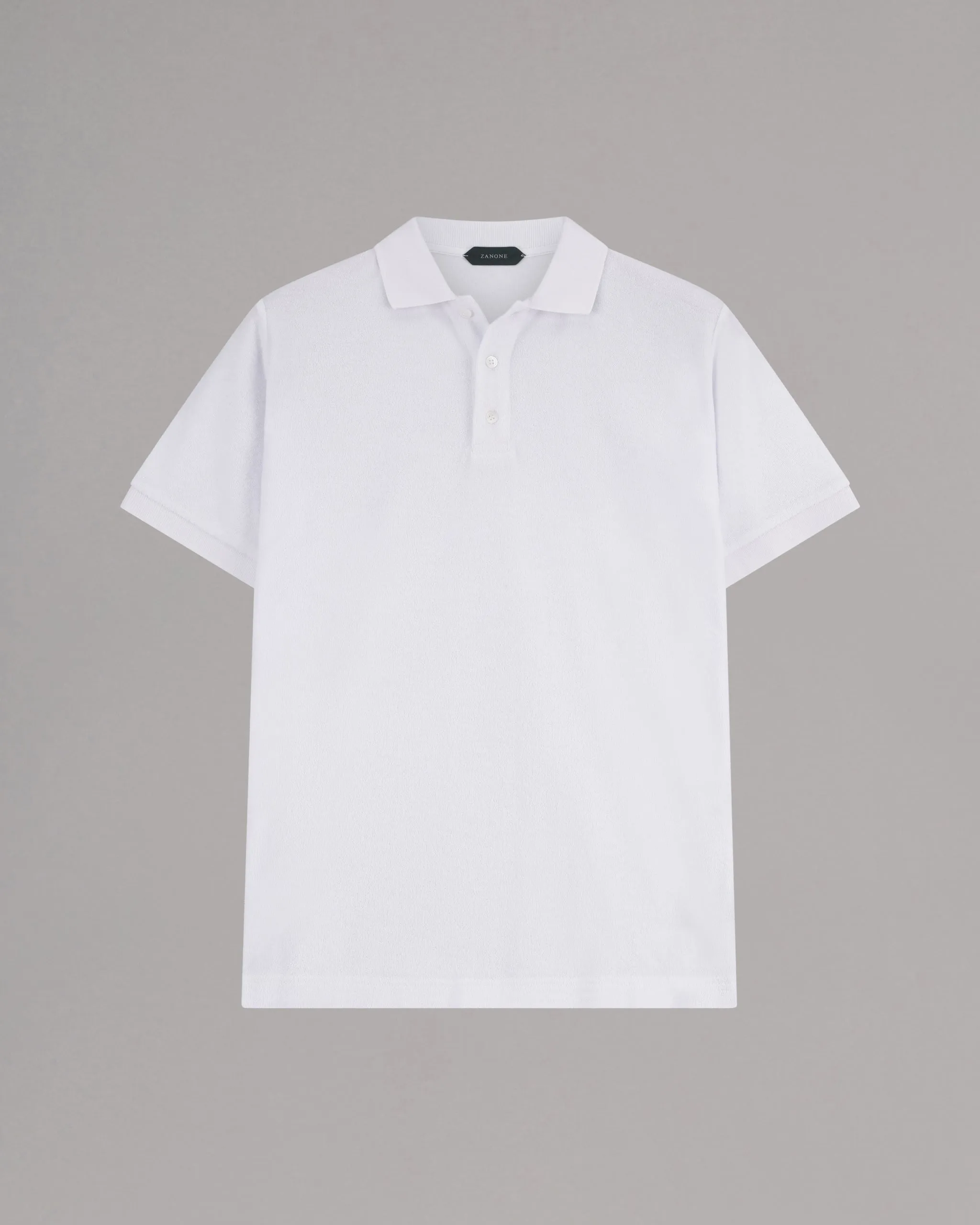 ZANONE Terry Cotton Polo