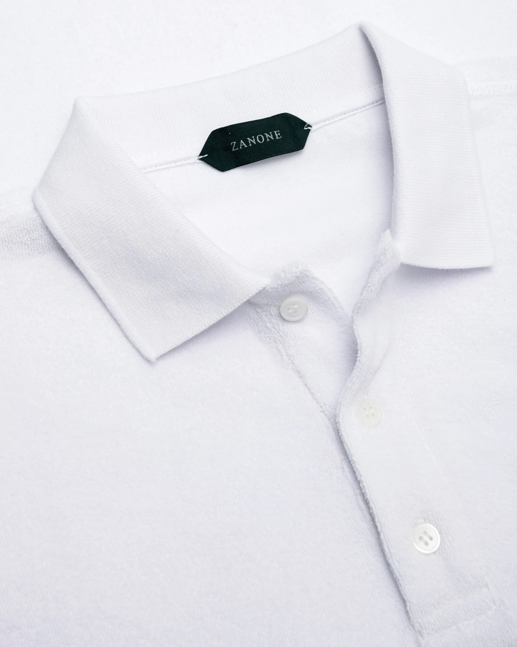 ZANONE Terry Cotton Polo